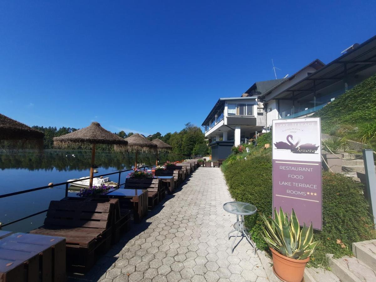 Gostisce Jezero Bed and Breakfast Medvode Exteriör bild